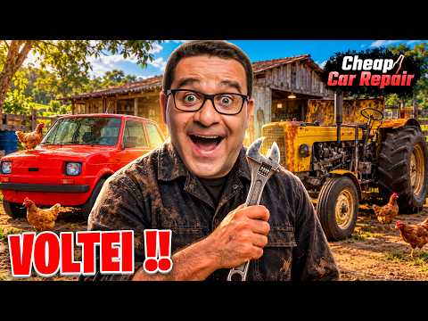 CHEAP CAR REPAIR #12 - VOLTEI !!! CONTINUAMOS? META NOS COMENTÁRIOS
