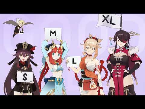 Genshin "I like Girls" animatic (original by @JoCat )