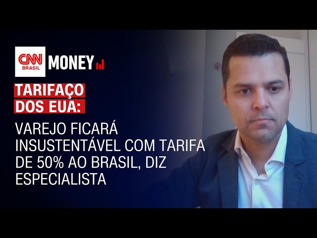 Varejo vai ficar insustentável com tarifa de 50% ao Brasil, diz especialista | Morning Call