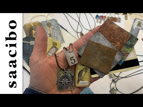 Making Charms From Recycled Plastic Loyalty Cards + Freebie #saacibo