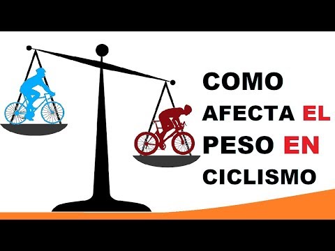 CUÁNTO INFLUYE TU PESO EN TU RENDIMIENTO  │Consejos de Ciclismo Video