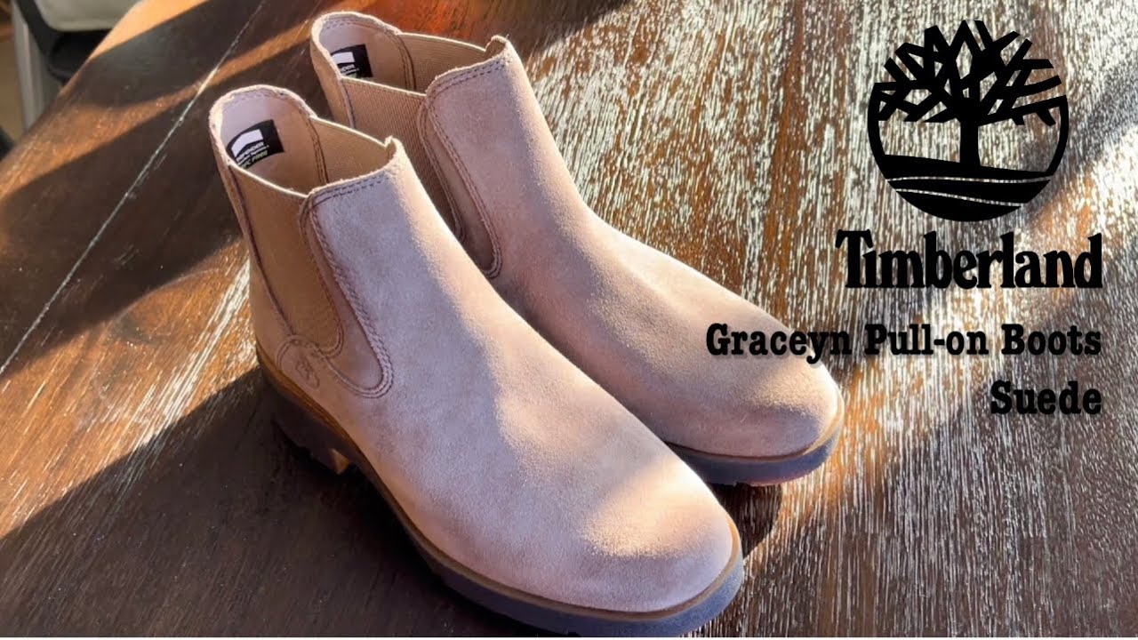 Watch video Timberland Graceyn Pull-on boots unboxing Now Timberland Graceyn Pull-on boots unboxing