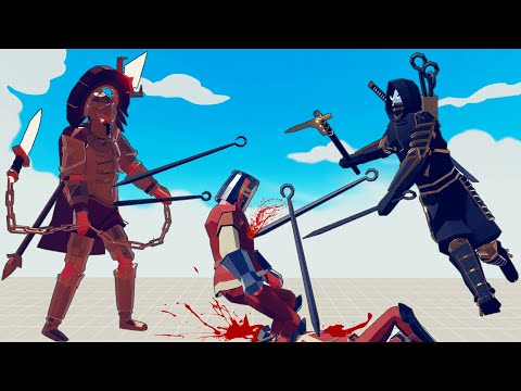 NINJA MASTER vs EVERY UNIT | Totally Accurate Battle Simulator-TABS