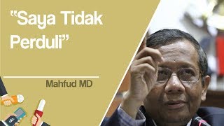 Dituding Berafiliasi pada Kubu Capres Tertentu, Mahfud MD: Emang Kenapa kalau Anda Tahu?
