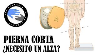 Pierna corta, cuando poner un alza
