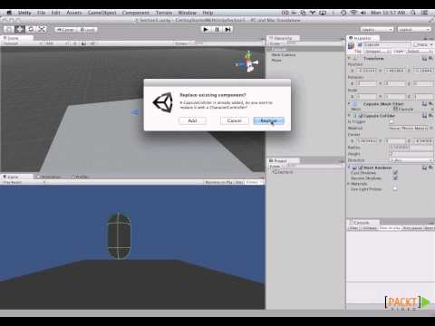 Getting Started with Unity 4 Scripting Tutorial Anatomy of a Character Controller | packtpub com