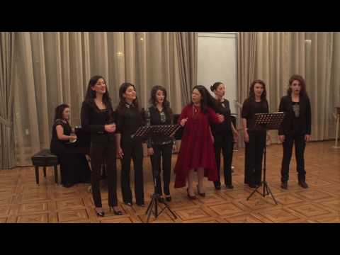 Anna Mayilyan vocal art center. Gheghuni tchettchyan  -  Armenia Land
