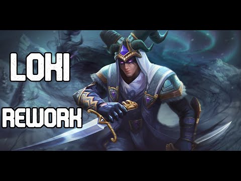SMITE: Loki Rework - Updated Abilities & New Recolor
