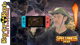 Spelunker HD Deluxe For Nintendo Switch is Hard as He**!