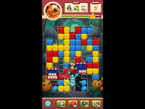 Toon Blast Level 5860 - NO BOOSTERS 🐻🐺🐱 | SKILLGAMING ✔️