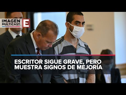 El presunto agresor del escritor Salman Rushdie es acusado de intento de asesinato