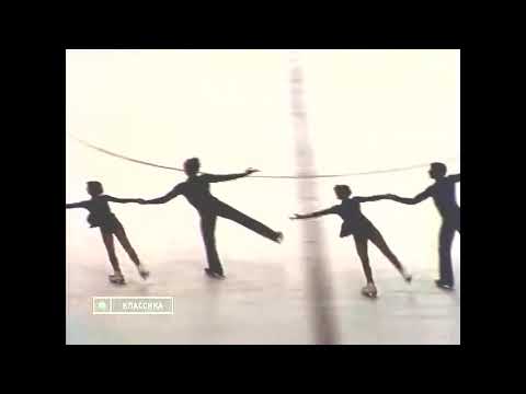 Синхронное фигурное катание. Показательный номер "Медведи"