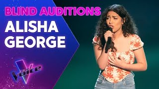 ALISHA GEORGE | &quot;Standing With You&quot; by Guy Sebastian | Blind Auditions | The Voice Australia | 2022