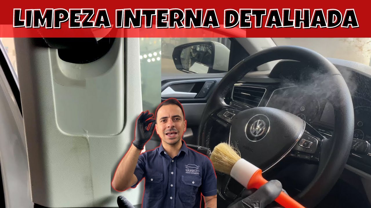 LIMPEZA INTERNA COM 3 PRODUTOS