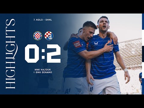 HIGHLIGHTS | HNK HAJDUK - GNK DINAMO 0:2 | Hoxha i Bakrar za pobjedu u derbiju
