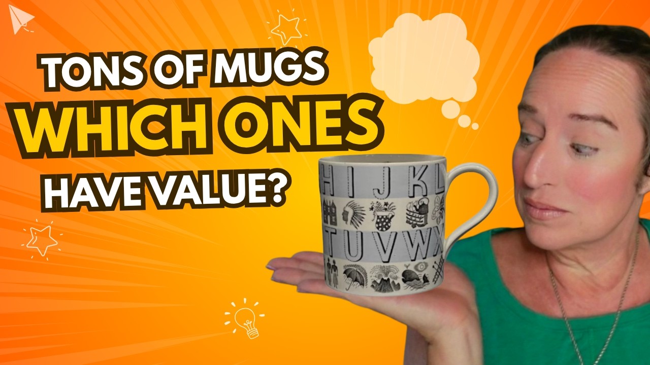 Thrift Store Mug Hunt: What's Actually Worth Reselling?
