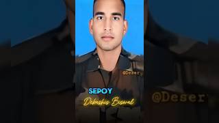 सर्वोच्च बलिदान 🛐💐🫡 Sepoy Debashis Biswal || Poonch Terror Attack #army #shorts #jammuandkashmir