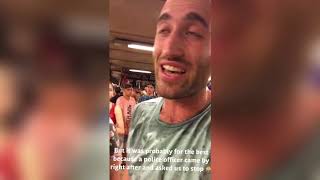 Electric Zoo 2018 #nyc afterparty in the Subway 🔥