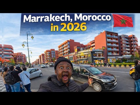 Das neue Gesicht von Marrakesch, Marokko im Jahr 2026 (Modernste Stadt) 4K