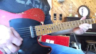 1952 Red Sparkle Tele Eddie Vegas 2011 Fender Custom Shop Heavy Relic