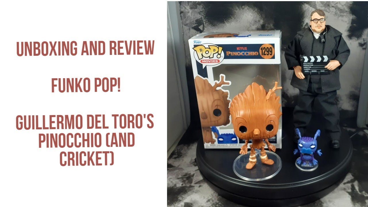 Funko POP! Unboxing and Review of Guillermo del Toro's Pinocchio & Cricket