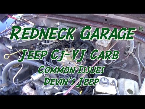 Jeep CJ - YJ Carburetor Issues - Diagnosis and Plan of Action - Carter BBD