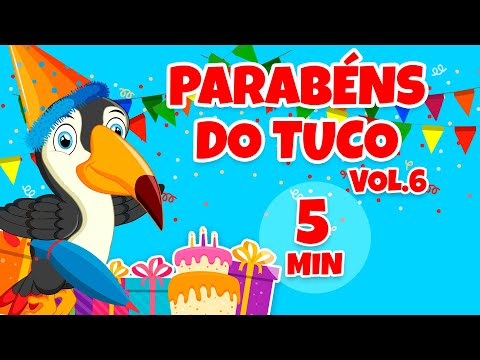 Parabéns do Tuco Vol. 6 - Giramille 5 min | Desenho Animado Musical