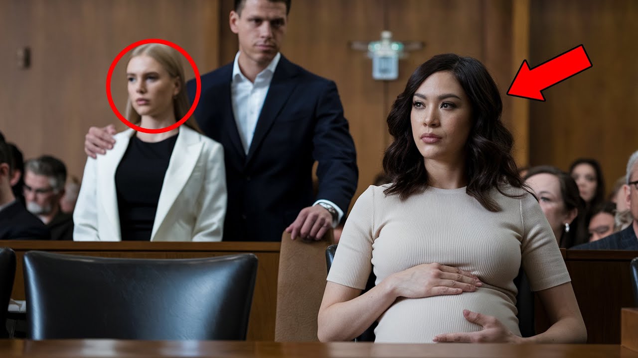 The Millionaire Defended the Mistress in Court, Until the Pregnant Wife Spoke Her Truth...