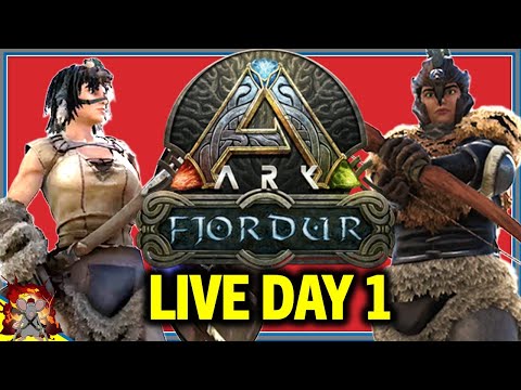 ARK'S NEWEST MAP! Fjordur - Day 1 With Ratbags Community Server