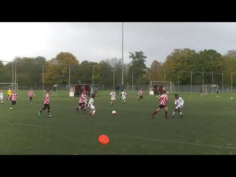 Hollandia U11-1 -  Fortuna Wormerveer U11-1:  Eindstand 2-1