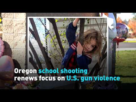 Oregon school shooting renews focus on U.S. gun violence