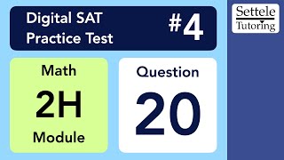 Download Lagu Digital SAT 4, Math Module 2H, Question 20 (xy-plane) Thumbnail