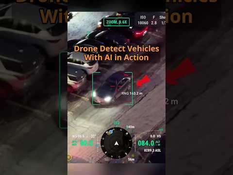 DJI Matrice 4T in Action: Unleashing AI for Vehicle Detection 📹 @skydeploy