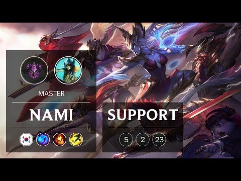 Nami Support vs Soraka - KR Master Patch 9.2
