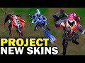 NEW Project Skins: Naafiri, Jax & Gangplank - League of Legends