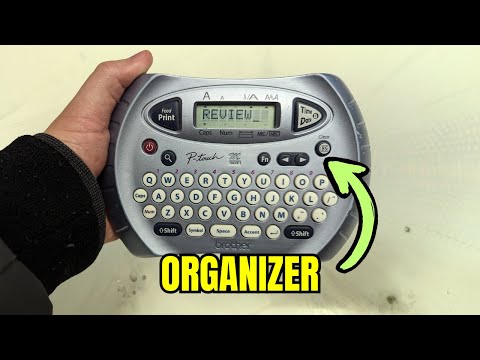 BROTHER P-Touch Handheld Labeler PT70BM - Quick Review