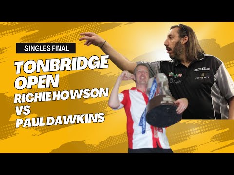 Tonbridge Darts Open Singles Final: Richie Howson vs Paul Dawkins, December '22