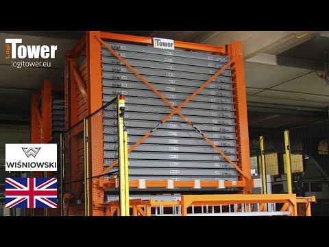 LOGITOWER: WISNIOWSKI - automated sheet metal storage system