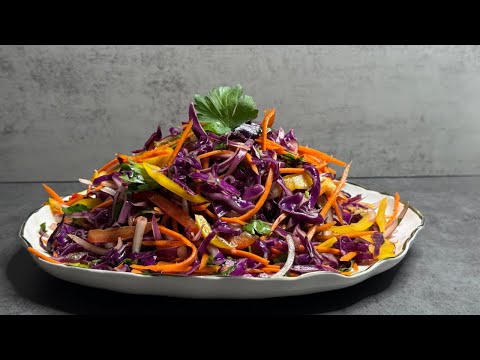 Red Cabbage Salad Recipe