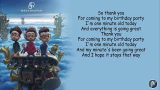 AJR - Birthday Party - LYRICS