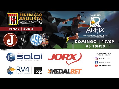 JUVENTUS x ASF/MAGNUS FUTSAL - FUTSAL | SUB 8 - FINAL