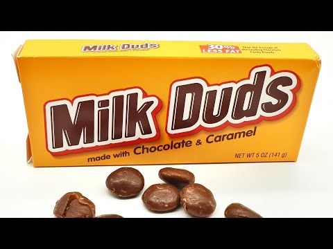 MILK DUDS chocolate & caramel drops Candy from USA