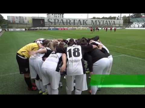 Futbal: Prvý zápas ženy Spartak Myjava - MŠK Žilina