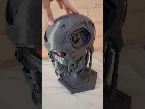 Терминатор Т-800 TERMINATOR держатель подставка для шлема каски наушников - фото 2 - id-p2523403817
