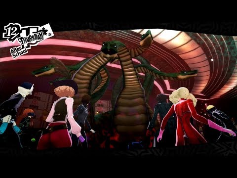 Lets Play: Persona 5 Part 68 Diner With Politician Ooe