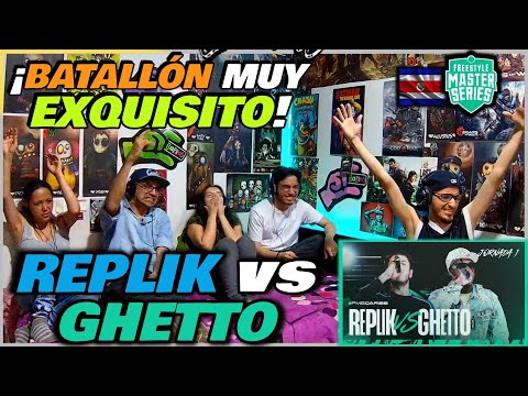 🔴COLOMBIANOS REACCIONAN a REPLIK vs GHETTO - ¡BATALLÓN MUY EXQUISITO! [FMS CARIBE 2024]