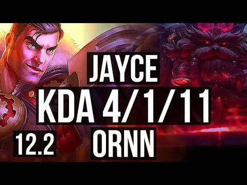JAYCE vs ORNN (TOP) | 4/1/11, 1.5M mastery | BR Diamond | 12.2