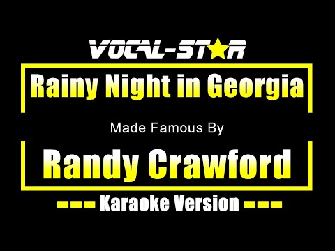 Rainy Night in Georgia - Randy Crawford KARAOKE