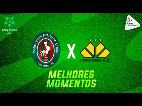 Melhores Momentos: Concórdia 0 x 0 Criciúma - Catarinense 2021