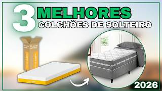 TOP 3 Colchões de Solteiro 2026: SleepCalm Elemental, BF Colchões D45 Ortopédico ou Miami  Zidi